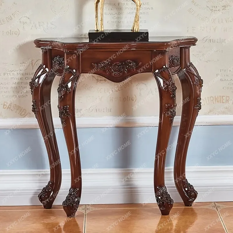 XX Chic Modern Console Table Simple  Elegant Luxury Stylish Entry Space Living Room Furniture