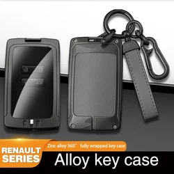 Car Key Case Cover For Renault Koleos Kadjar Scenic Megane Sandero Espace Clio Captur Kangoo Laguna Talisman Twingo Accessories