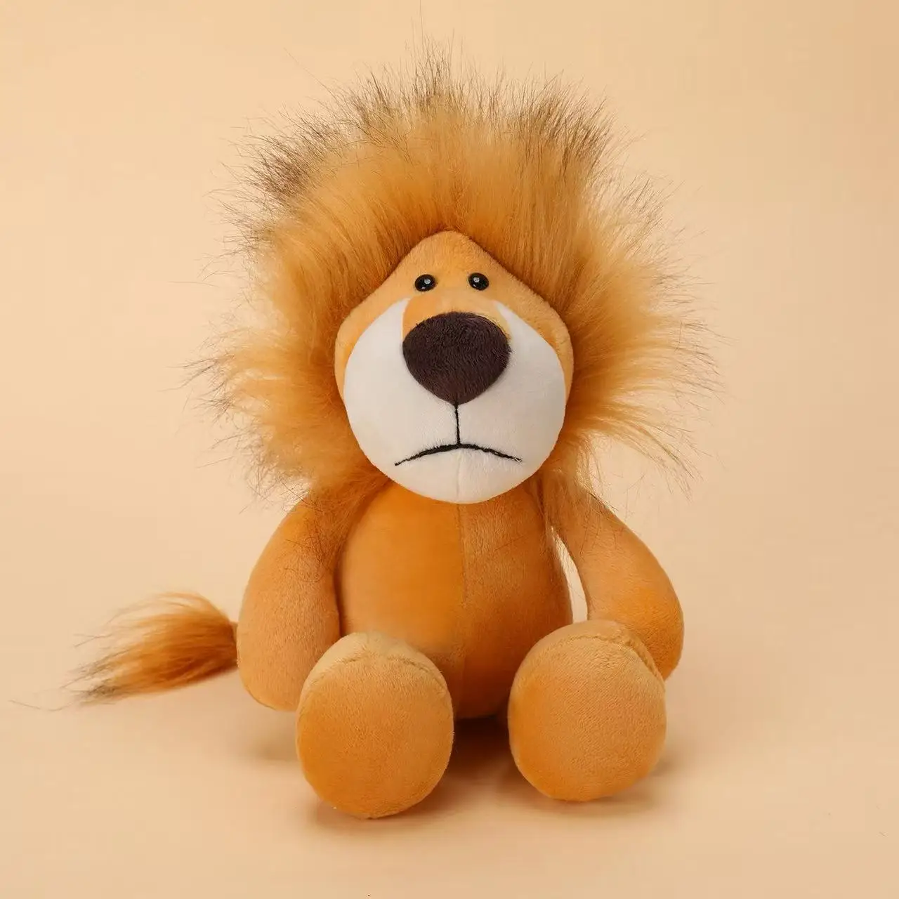 Ultima serie di animali della foresta Volpe Leone Procione Bambola Kawaii Peluche Bambola Cartoon Anime Simpatico regalo di compleanno per bambini