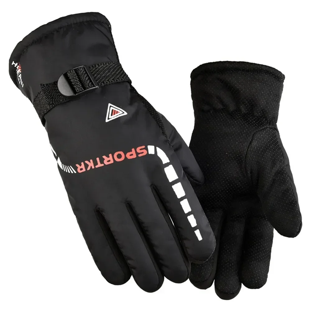 

Outdoor Driving Sport Gloves Windproof Waterproof Thermal Gloves For Men Women Touchscreen Full Finger Glove Safety protection