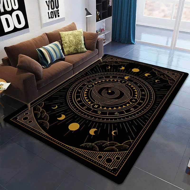 Tree of Life Carpet 3D Printed Rug Floor Mats Non-slip Mat for Dining Room Living Room Soft Bedroom Carpets Photography Props