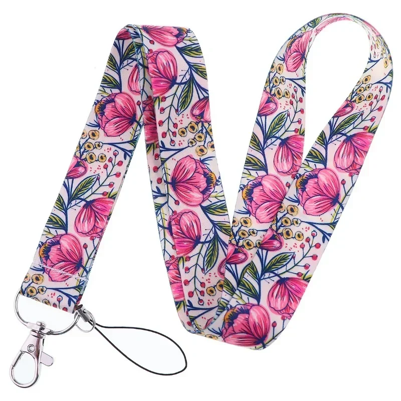 Lanyard For Keys Chain ID Credit card Cover Pass Mobile Phone Charm Neck Straps ID Badge Holder Key Accessories image 2