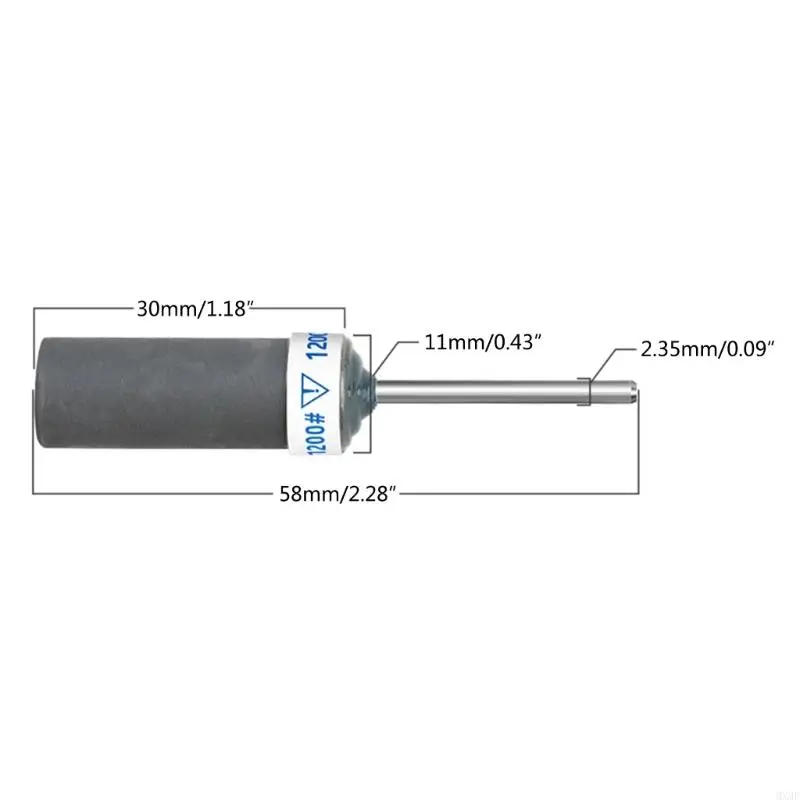 MXMF 13X 180-7000 กรวดกระดาษทรายขัดหัวเครื่องบดกระดาษทรายสำหรับเครื่องประดับสำหรับเครื่องประดับ