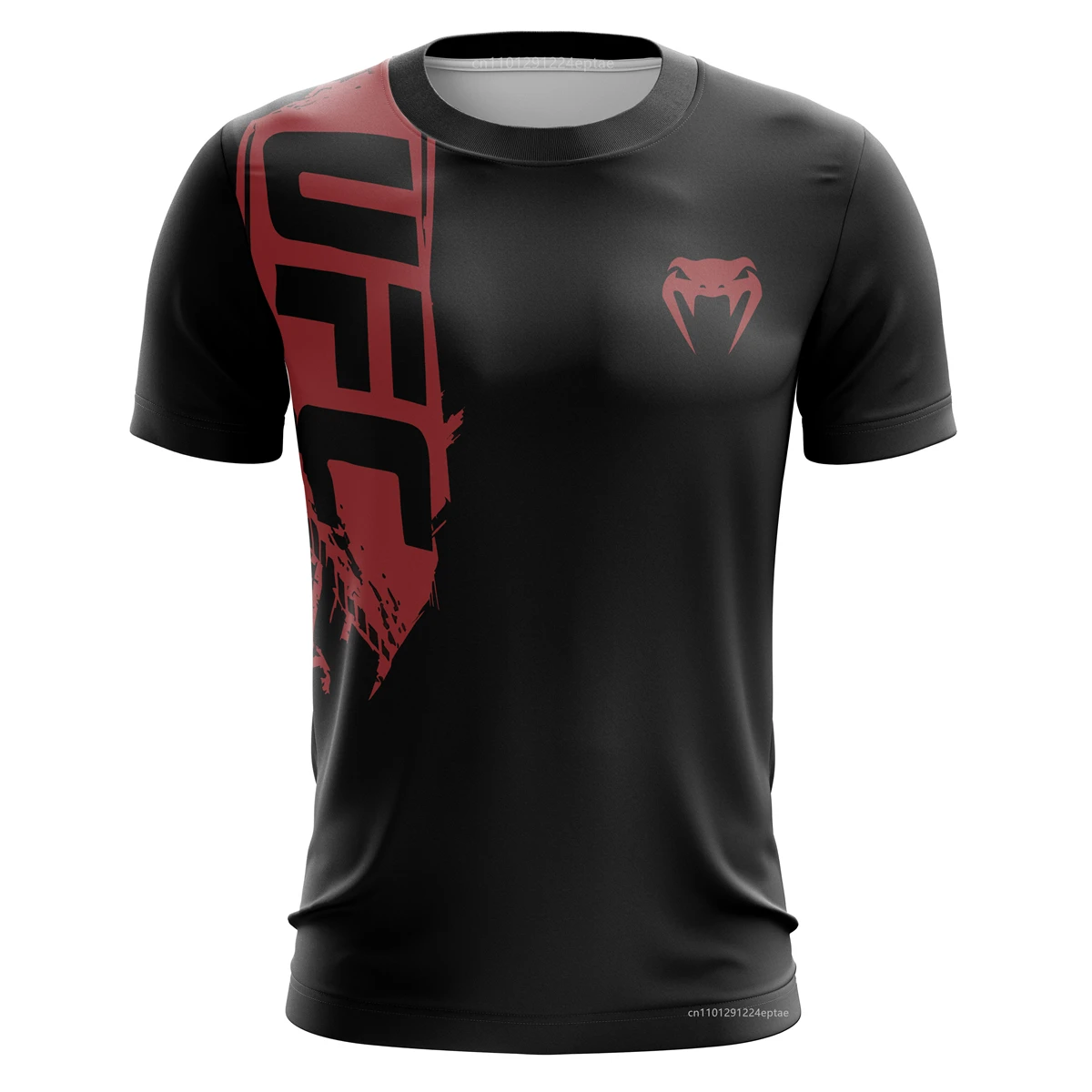 Nueva camiseta para correr UFC para hombre, camiseta deportiva de moda para Fitness, camisetas de entrenamiento de gimnasia, ropa deportiva informal transpirable para correr, Top Unisex
