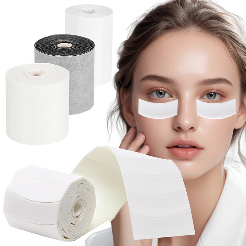 110 Stück/Rolle Wimpern Schaumbänder Graft Falsche Wimpern PE-Schaum Augenklappe Leicht zu entfernendes Klebeband Make-up-Aufkleber unter Wimpern Augenpads