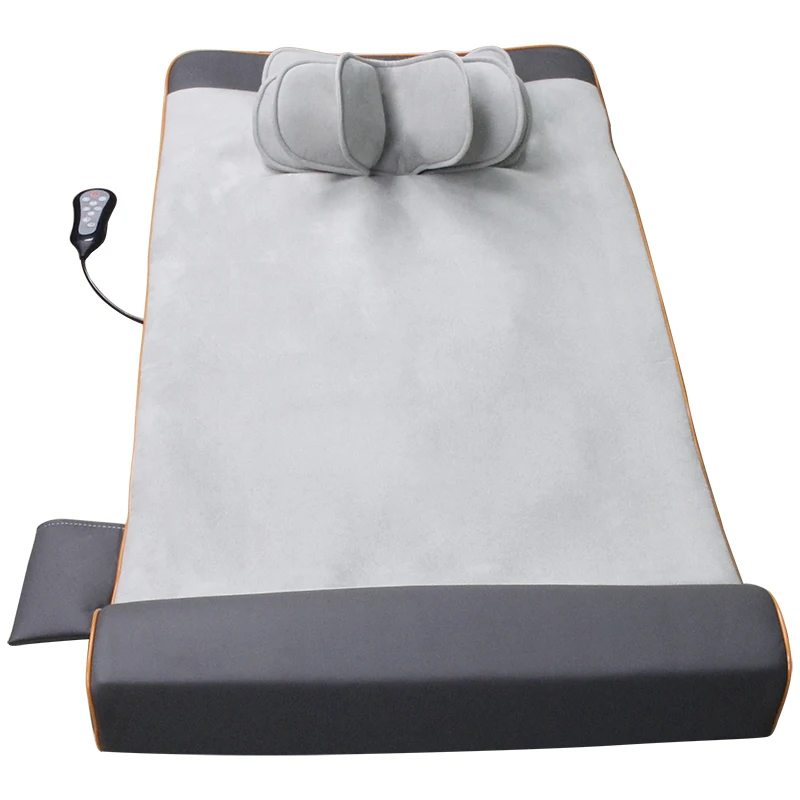 Portable Automatic Back Stretching Mat Electric Thai Full Body Airbag Automatic Heating Massage Mattress With 10 Massage Motors