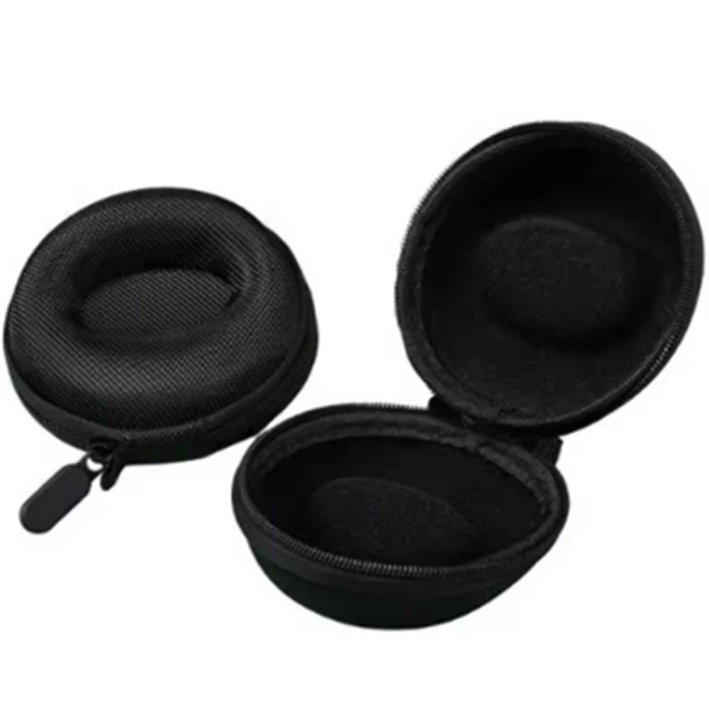 Watch Travel Case Portable Zippered Single Watch Storage Box EVA Organizer for Wristwatches Smart Watches Data Cable Storage Bag