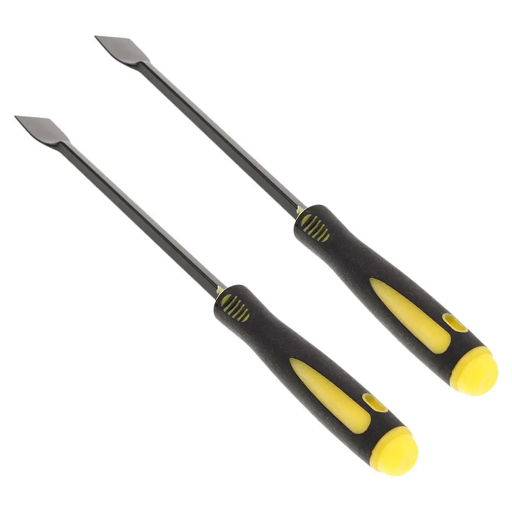 2Pcs Caulk Remover Tool Metal Razor Scraper for Cylinder Oil Silicone Sealant Stubborn Residue Cleaning Multi-Purpose Handheld