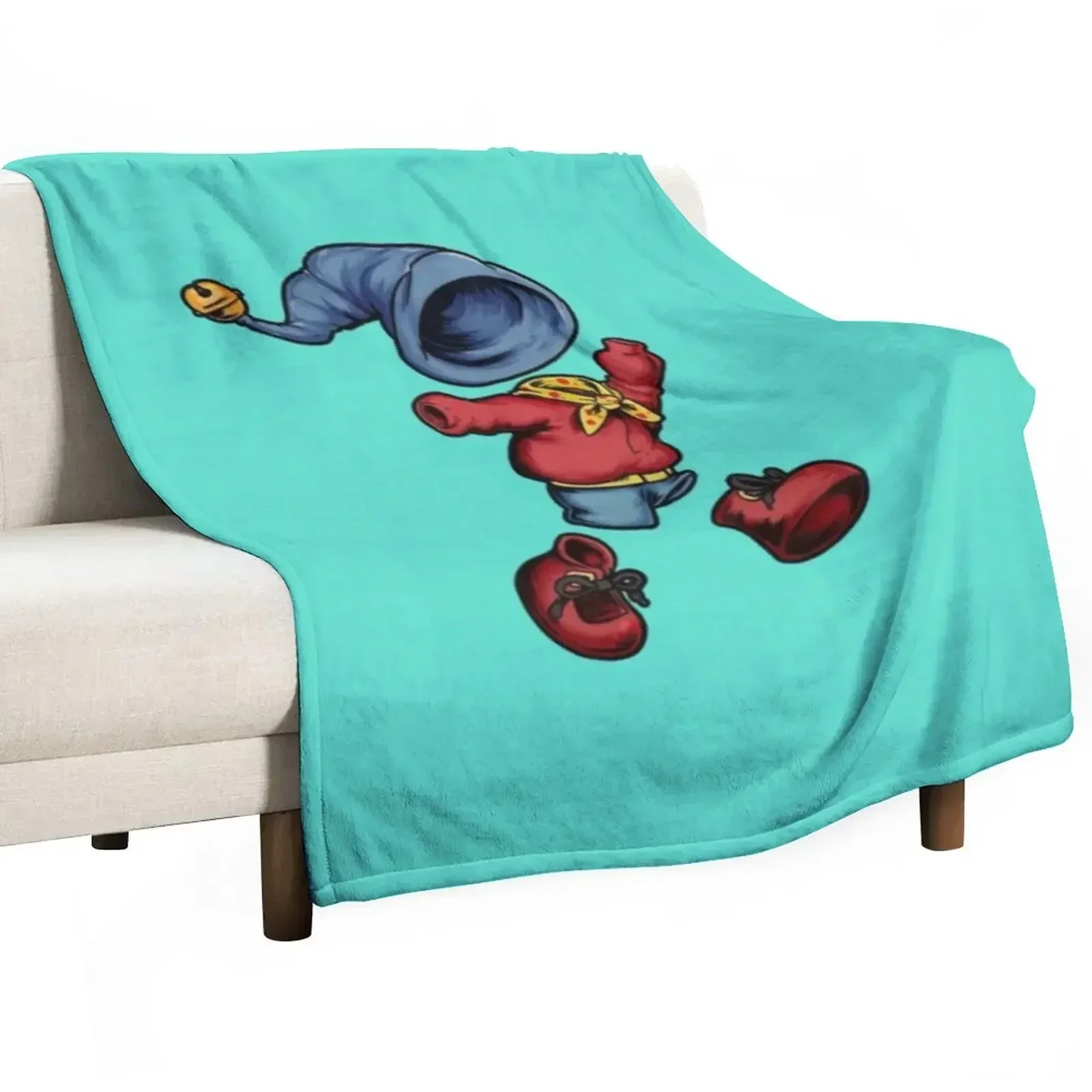 

Noddy Throw Blanket halloween For Sofa Thin funny gift Blankets