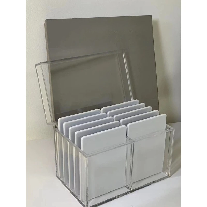 Magnetic transparent acrylic ten-layer magnetic false eyelash storage box