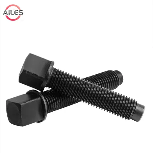 10,9 Grado 45 #   Tornillos de cabeza cuadrada de acero M8 M10 M12 M14 M16, tornillos portaherramientas de torno