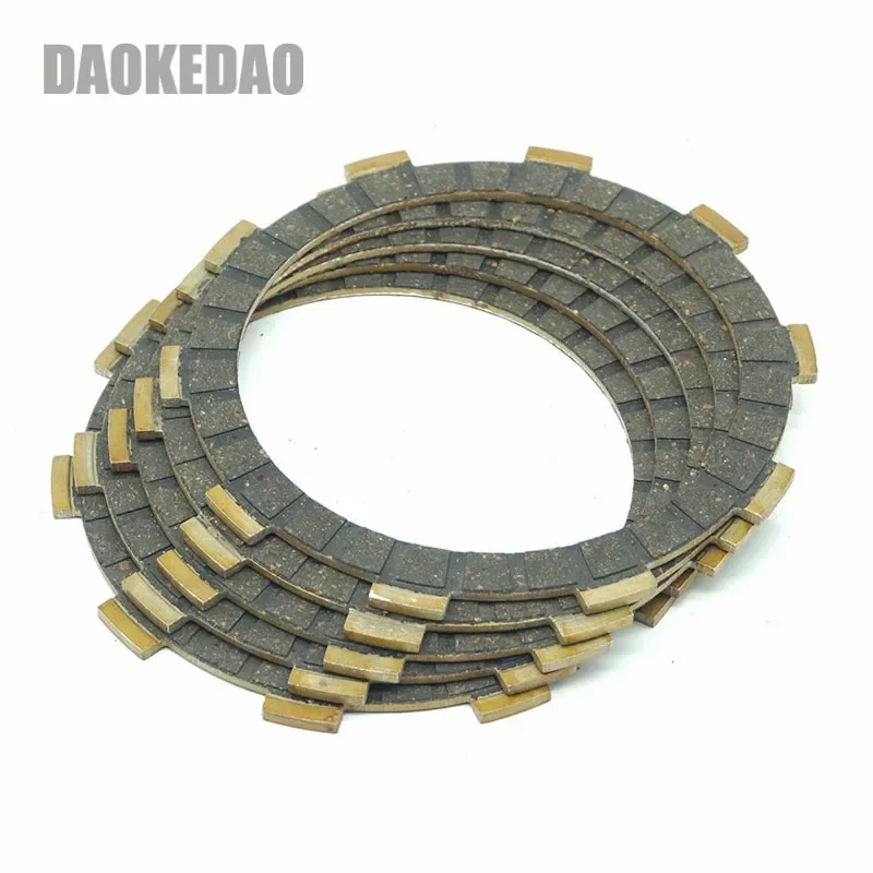 For Yamaha Tri-Moto YTM200 YTM200E 1983-1985 YTM225DR YTM225DX 1983-1984 YTM 200 225 Clutch Friction Disc Plate Kit 5PCs