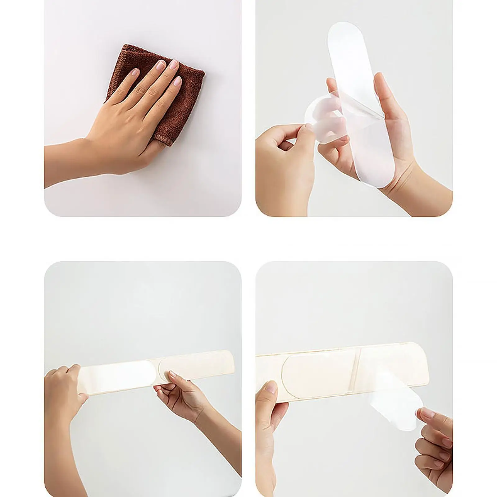 Badminton Racket Rack Space Saving Easy to Install Organizer Multifunctional Storage Rack Badminton Racket Hook for Bedroom