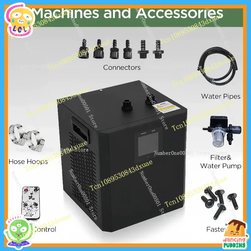 LG-CY300 Ice Bath Water Chiller Cold Plunge Recovery System with External Filter  Home Therapy Portable