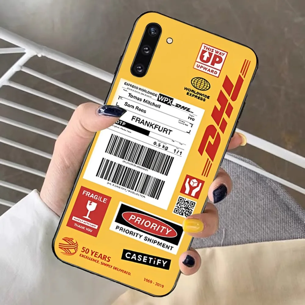 DHL Hot Express 50th Anniversary Edition Phone Case For Redmi Note 4 X 5 A 6 7 8 T 9 9S 10 11 11S 11Epro Poco M3 pro