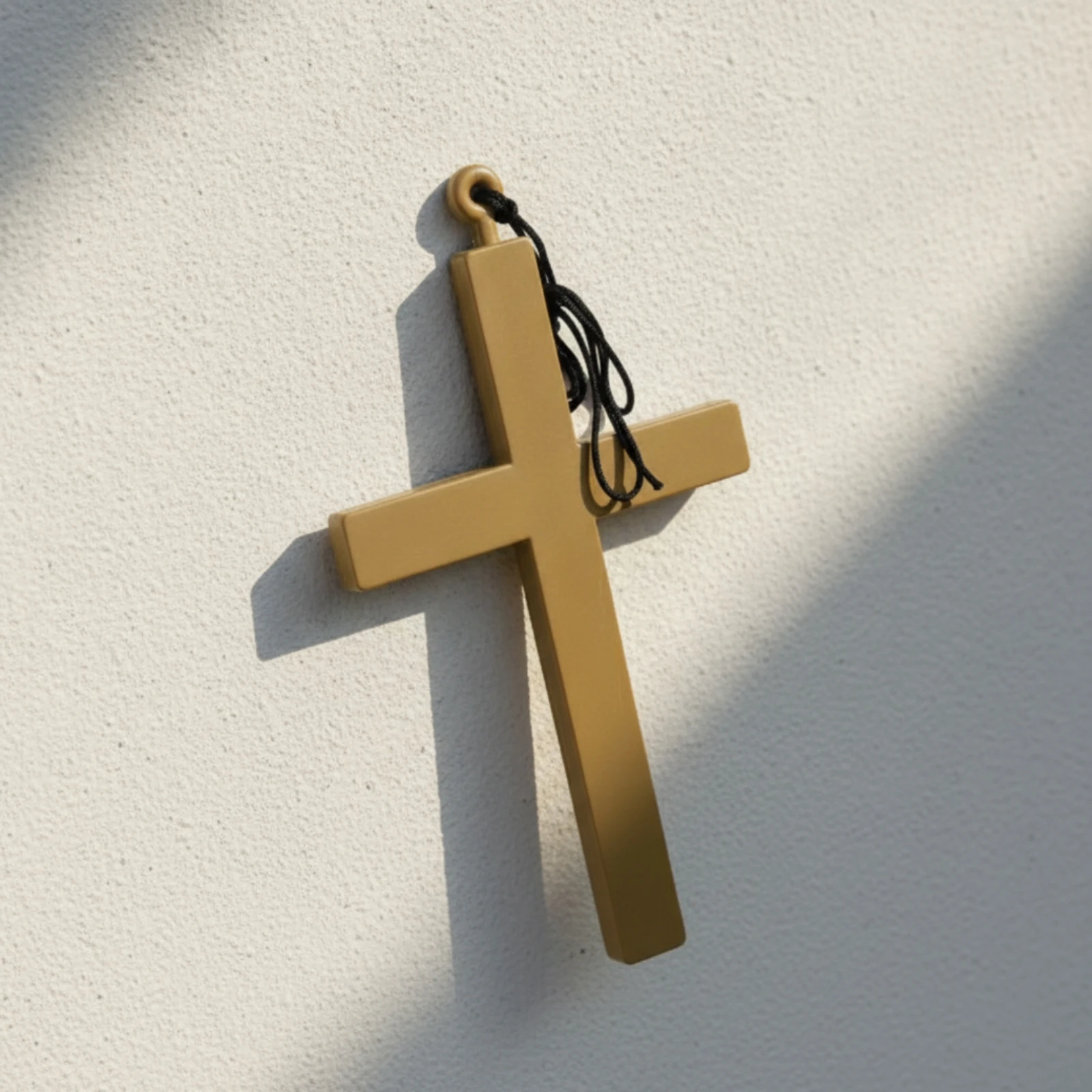 Cross Prop Simple Cross Pendant Necklace with Pendant Classic Jewelry Minimalist for Priest, Halloween, Theater