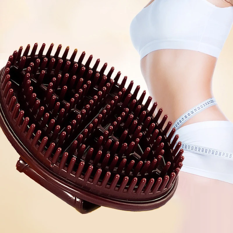 Body Massager Brush Gua Sha Scraping Board Massage Brush Scraper Anti  Slimming Relaxing Scrub Massager