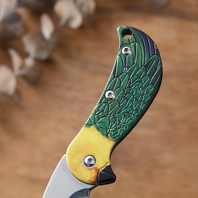 Birdtype Folding Knife Tactical Survival Knives Hunting Camping Knife Edc Multitool High Hardness Military Pocket Keychain Knife