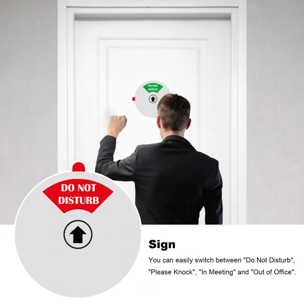 

Office Signage Self-adhesive Magnetic Removeable Legible Privacy Do Not Disturb Sign Out Of Office Conference Please Knock Sign