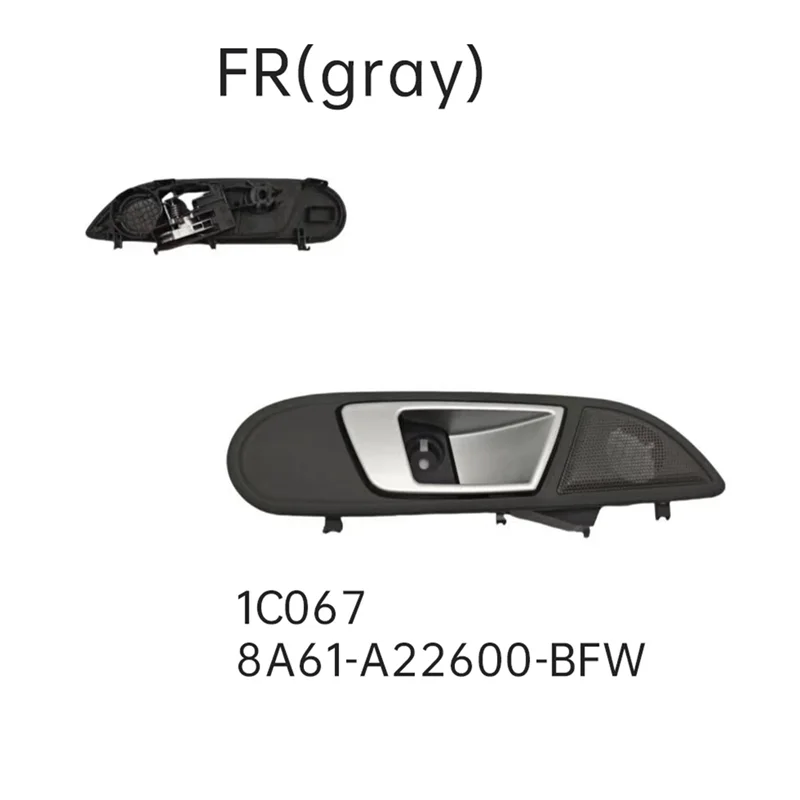 

Car Inner Door Handle Assembly Car Inner Pull Handle 8A61-A22601 8A61-A22600 Forford Fiesta 2009-2014