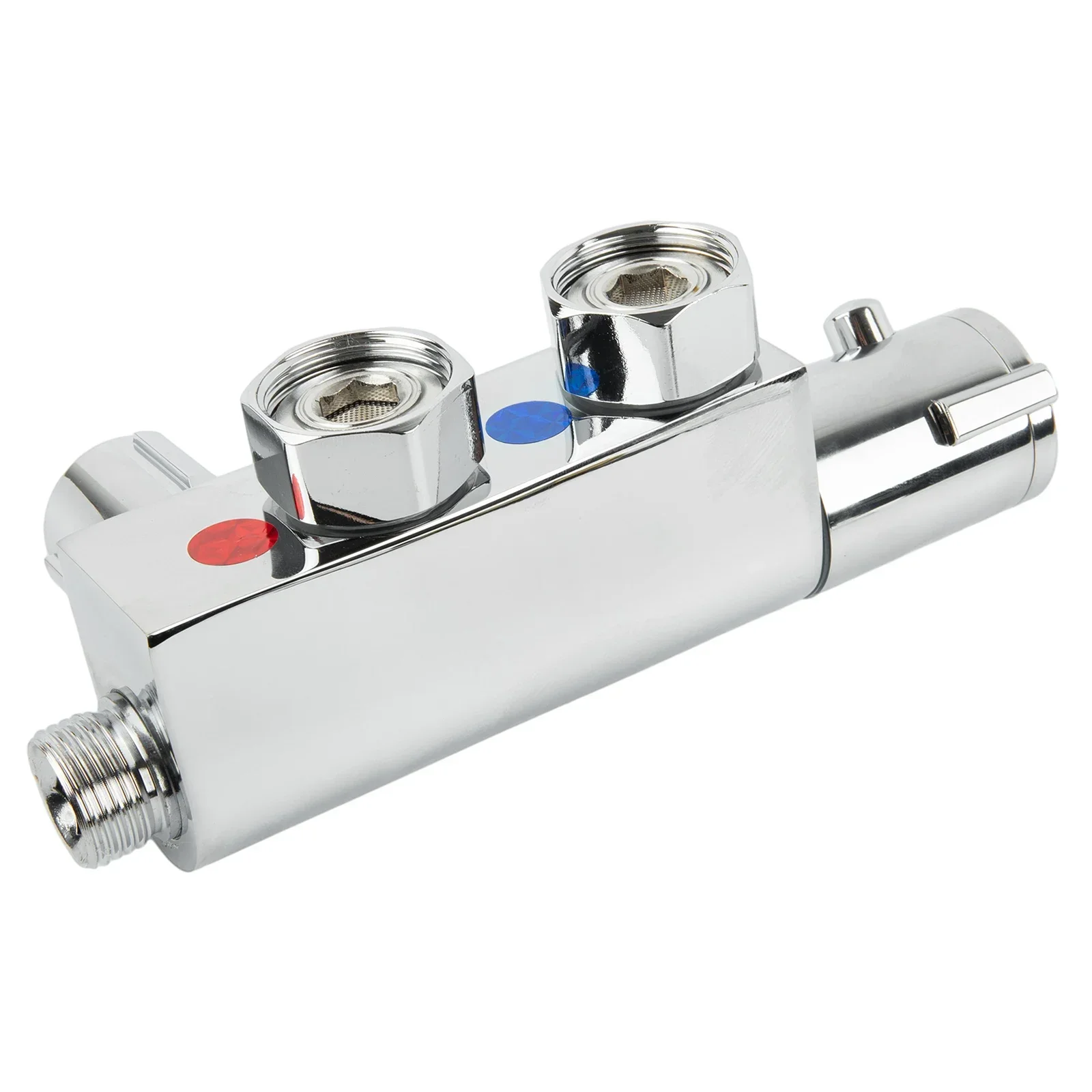 

1/2" Hot Brass Cold Connectors Controlled Temperature For High Low Pressure System Shower Mixer Valve Hot Sale