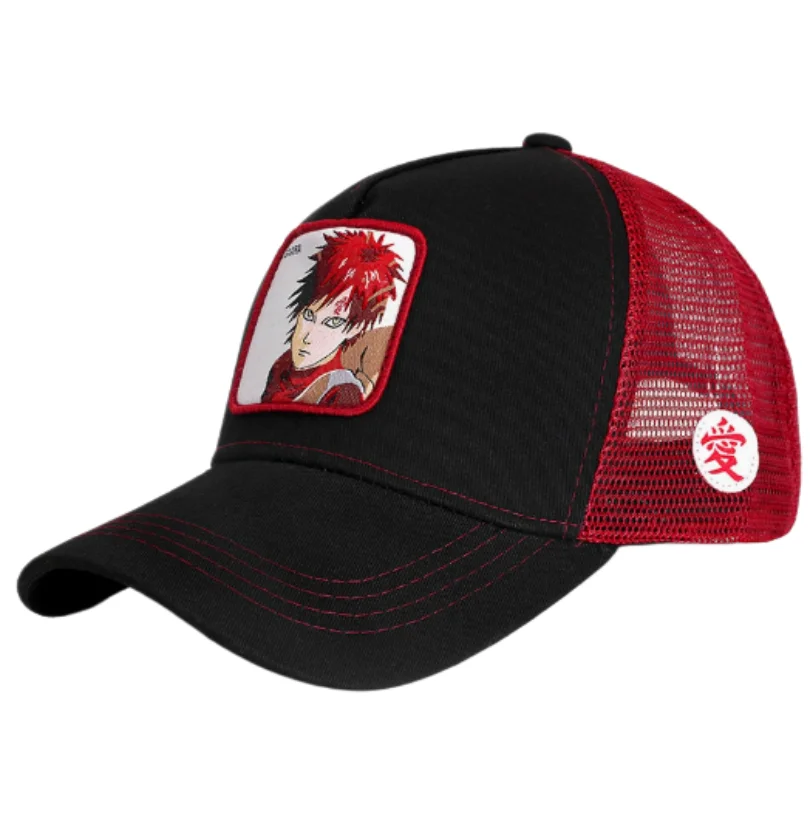 Naruto Anime-Stil Uchiha Itachi Kakashi Baseballkappe für Männer und Frauen, Cosplay, verstellbar, modisch, Outdoor, Mesh, Trucker, Snapback-Mütze – Detail 5