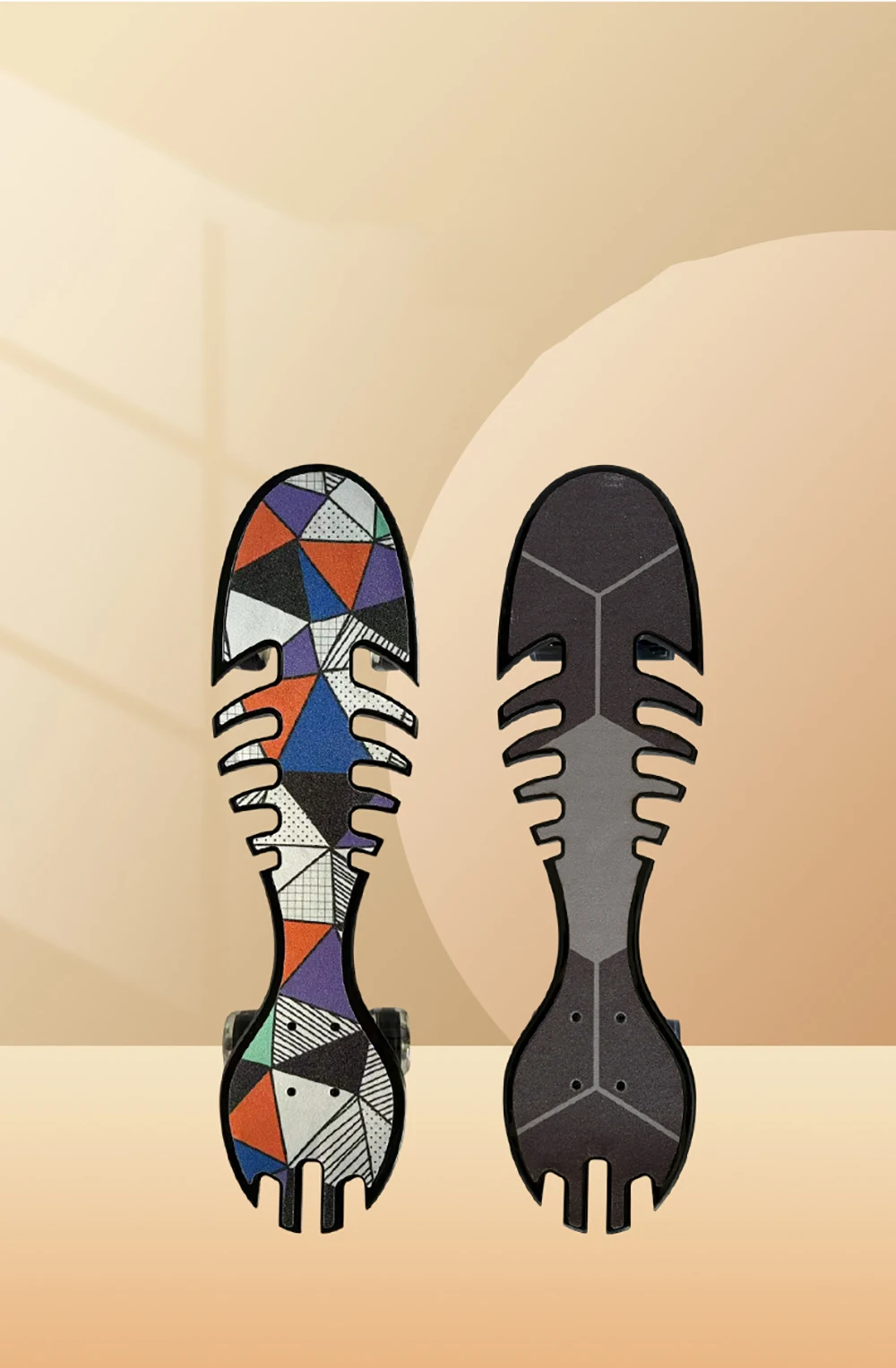 

Детский скейтборд «рыбий кости», доска для серфинга, пластиковая доска Land Rush, новый забавный скейтборд для детей