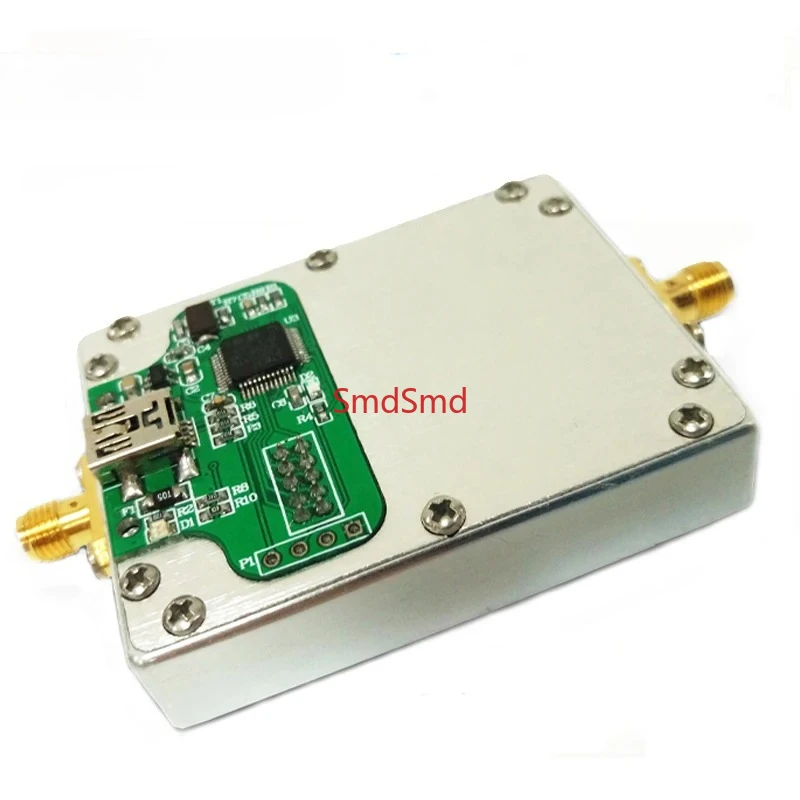 ADF4351 phase-locked loop signal source frequency synthesizer with microcontroller control with cavity RF PLL