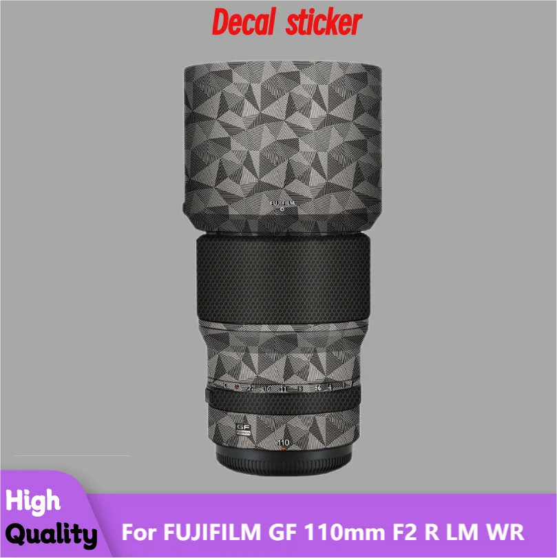 

For FUJIFILM GF 110mm F2 R LM WR Lens Sticker Protective Skin Decal Vinyl Wrap Film Anti-Scratch Protector Coat GF110 F\2