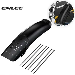 ENLEE Bike Mud Guard Bicycle Hard Shell Fenders Carbon Fiber Front/Rear Wheel Universal Mudguard MTB Bike Wings Mud Flaps Fender