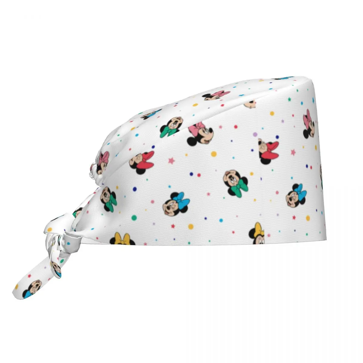 Principal Mickey pantalones cortos icono patrón Scrub Cap Retro laboratorio cirujano gorra quirúrgica Unisex Spa tienda de mascotas veterinario enfermera Dental gorras de trabajo sombrero