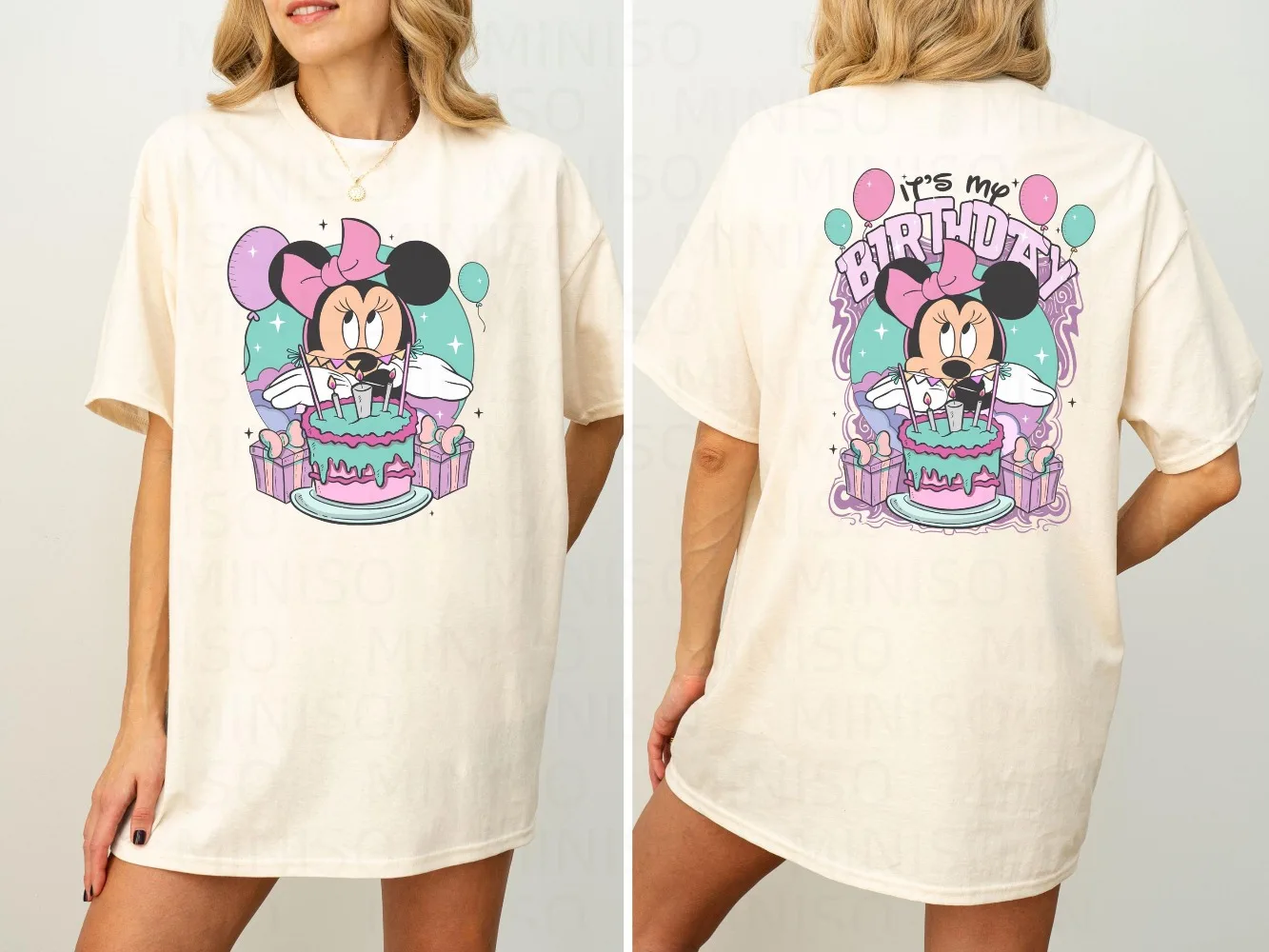 عيد ميلاد ماوس تي شيرت ديزني عيد ميلاد الزي جرلي الأميرة رحلة سحرية تي شيرت المملكة الاحتفال قميص إنها عيد ميلادي #2