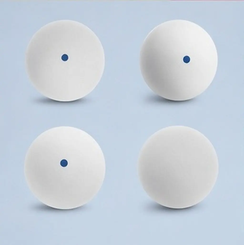 2Pcs Rubber Squash Training Ball Single Dot Bounce Ball for Beginners Advanced Players Hand Eye Coordination Indoor Outdoor