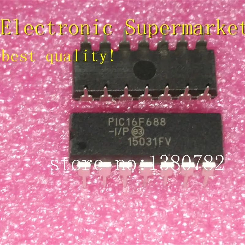 

Free Shipping 5pcs-100pcs PIC16F688-I/P DIP-14 IC In stock!