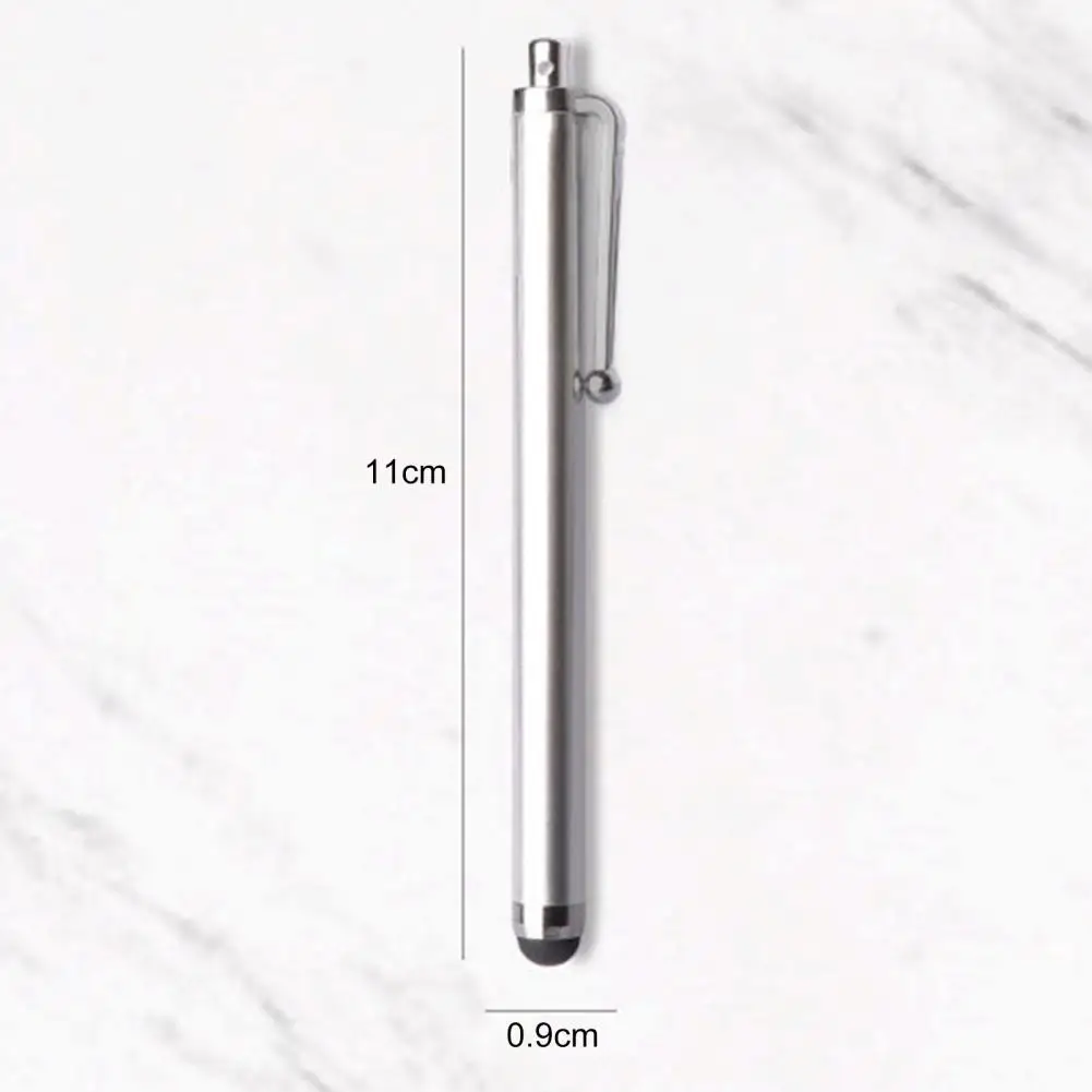 Touch Screen Pen Aluminum Stylus Pen Durable Exquisite Workmanship Fashion Clip Design Universal Pen