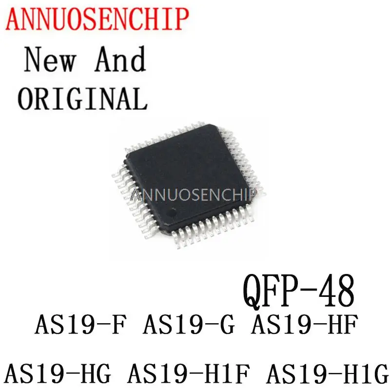 5PCS New And Original 100% New QFP-48 AS19-F AS19-G AS19-HF AS19-HG AS19-H1F AS19-H1G