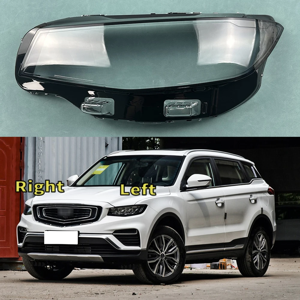 

For Geely Boyue Pro 2019 2020 High Headlamp Cover Shade Transparent Lampshade Headlight Shell Plexiglass Replace Original Lens