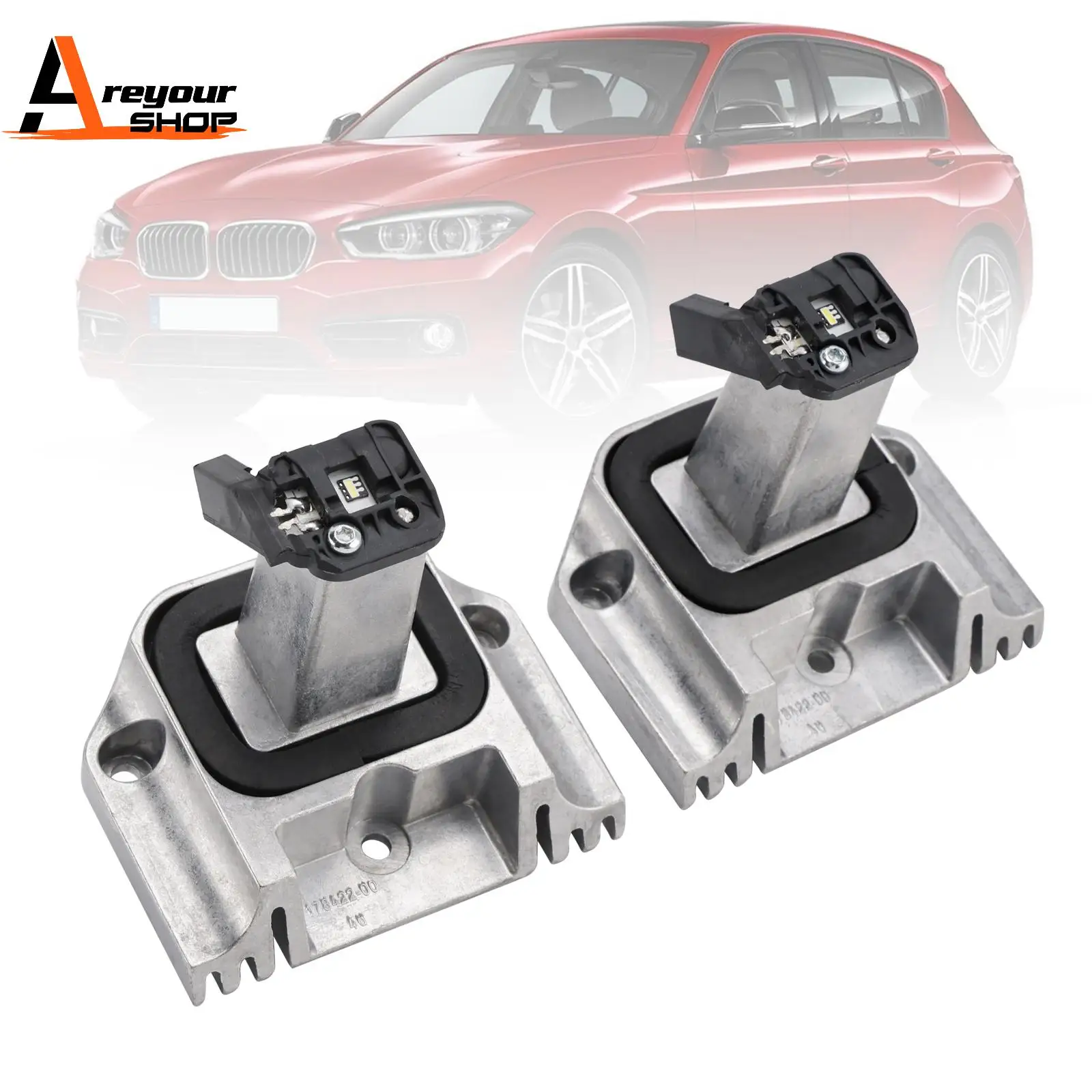 

2 фары Angel Eye DRL Control Unit 63117296905 для BMW 1 серии F20 F21