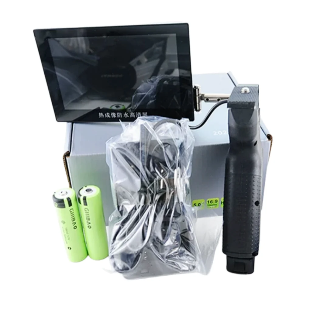 Thermal Monocular Screen Viewfinder Night Vision Scope Waterproof HD External Handheld Viewer Moniter 860*520 for GTGUARD Ai15