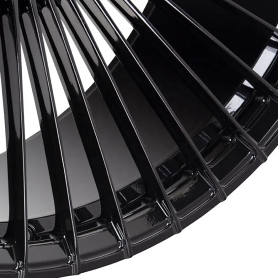 for Jiangzao black Spoke wheel 5x130 5x120 5x112 5x114.3 Rim Alloy Forged 20 21 22 23 24 Inch Car Wheels
