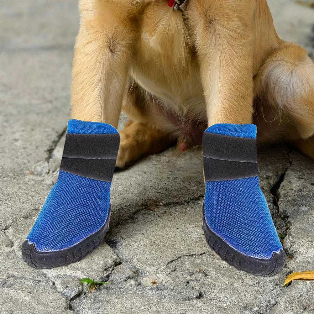 

20pcs Pet Boot Straps Adjustable Non-Slip Dog Shoe Secure Straps For Outdoor Running Snow Hiking Protection Replacement