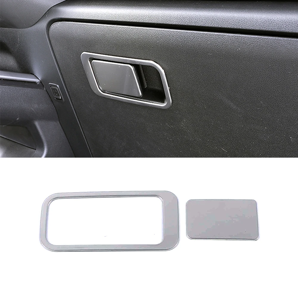 Interior Accessories For Haval Jolion 2021 2022 Car Center Control Glove Storage Box Handle Ring Cover Frame Trim Decoration