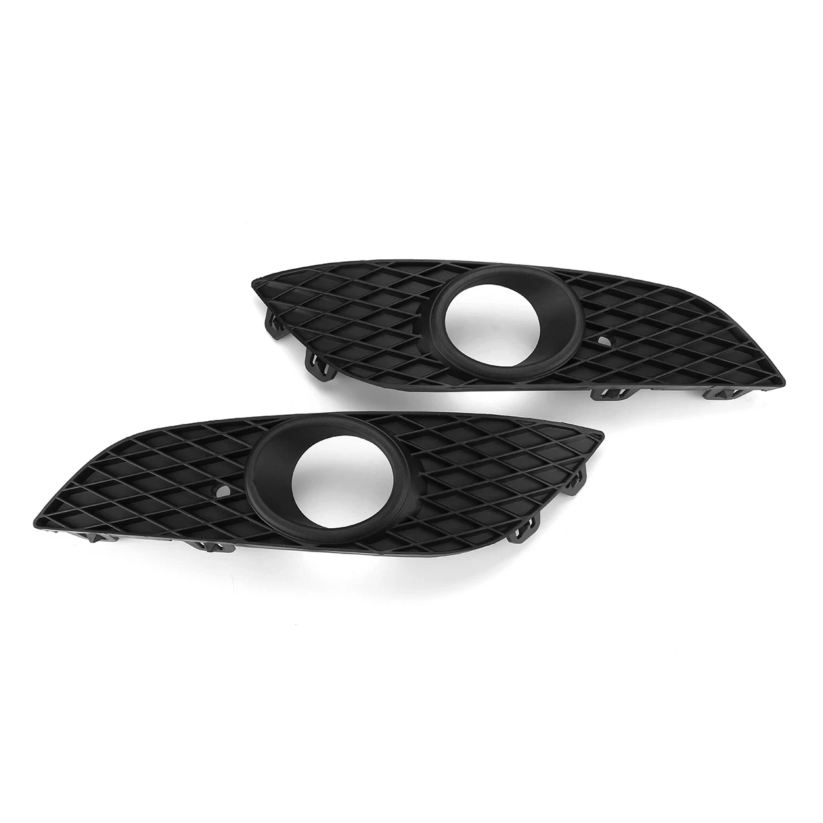 

L39A-For Vauxhall Opel Astra H 2007-2012 L+R Fog Light Lamp Cover Front BUMPER LOWER Grille Grill