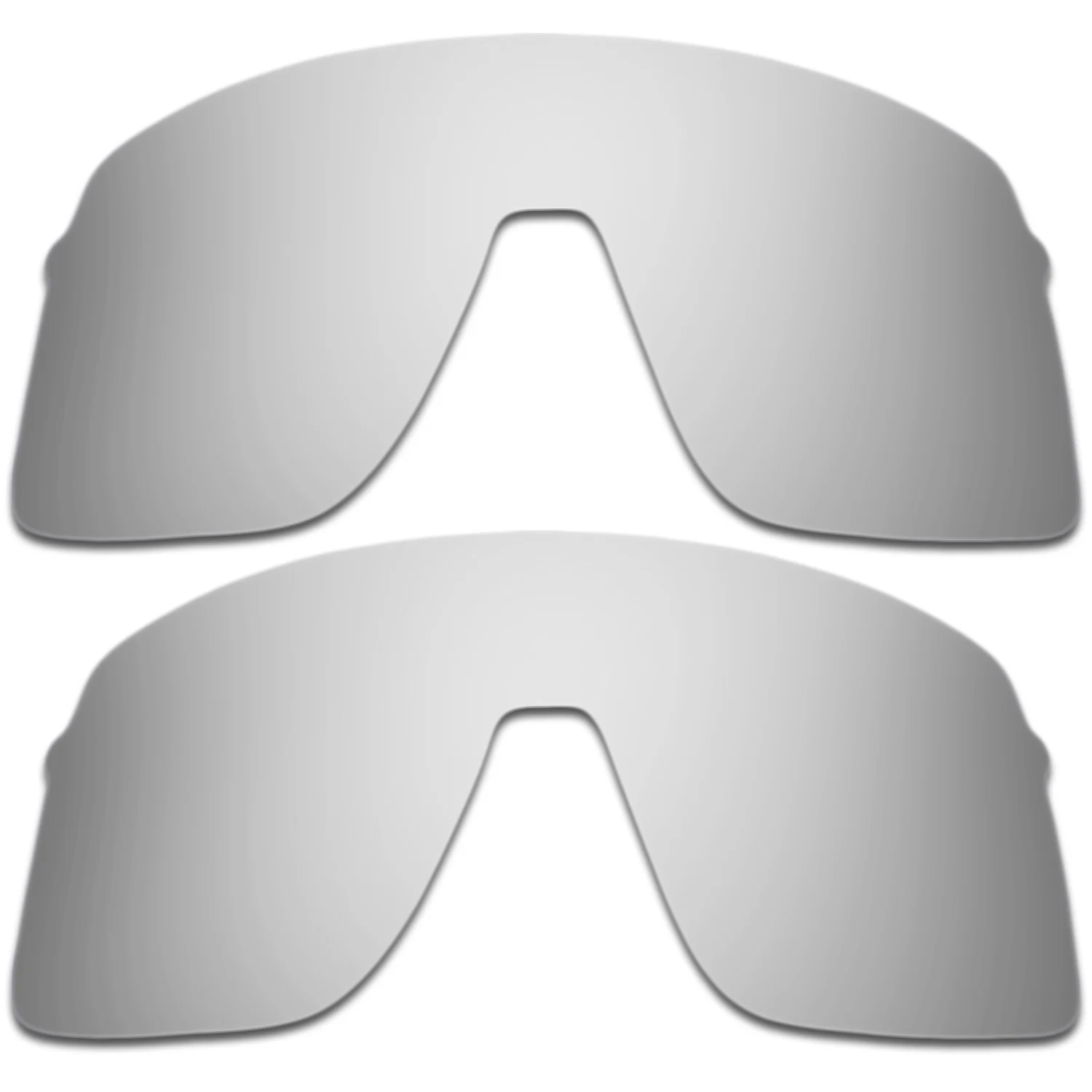 

HKUCO 2 шт. совместимые/заменяемые линзы для очков Oakley Sutro Lite OO9463, титановые, зеркальные, поляризованные