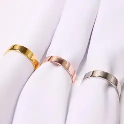 Stainless Steel Napkin Rings Semicircle Gold Napkin Holder Buckles New Year Table Decorations Holiday Party Room Accessories