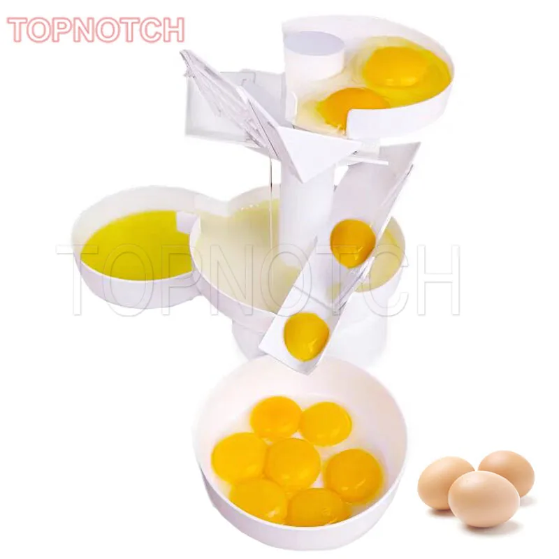 

Commercial Small Manual Egg White Yolk Separator Liquid Separation Machine For Duck Hen Eggs Eggs Yolk Filter Tools