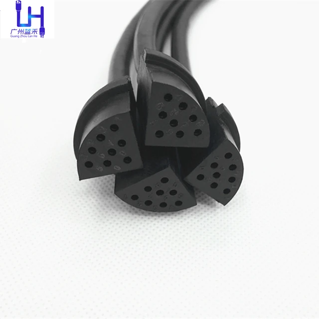 32 Pin Underwater Connector Waterproof High Pressure Marine male female Bulkhead Inline Split Connectors for Subsea