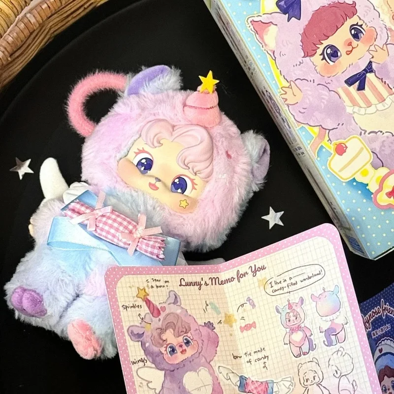 

Genuine Puffynose Friends Friend Memo Series Plush Dolls Blind Boxes Cute Trendy Toys And Ornaments Figure Mysterious Box Glue