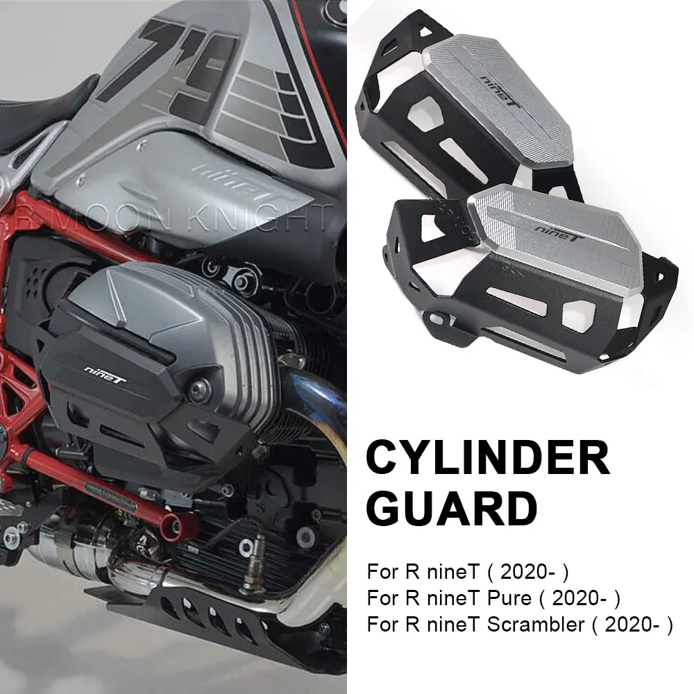 Motorcycle Cylinder For BMW R nineT R Nine T Rnine T R9T Pure Scrambler 2020 2021- Head Guard Aluminum Engine Protector Cover