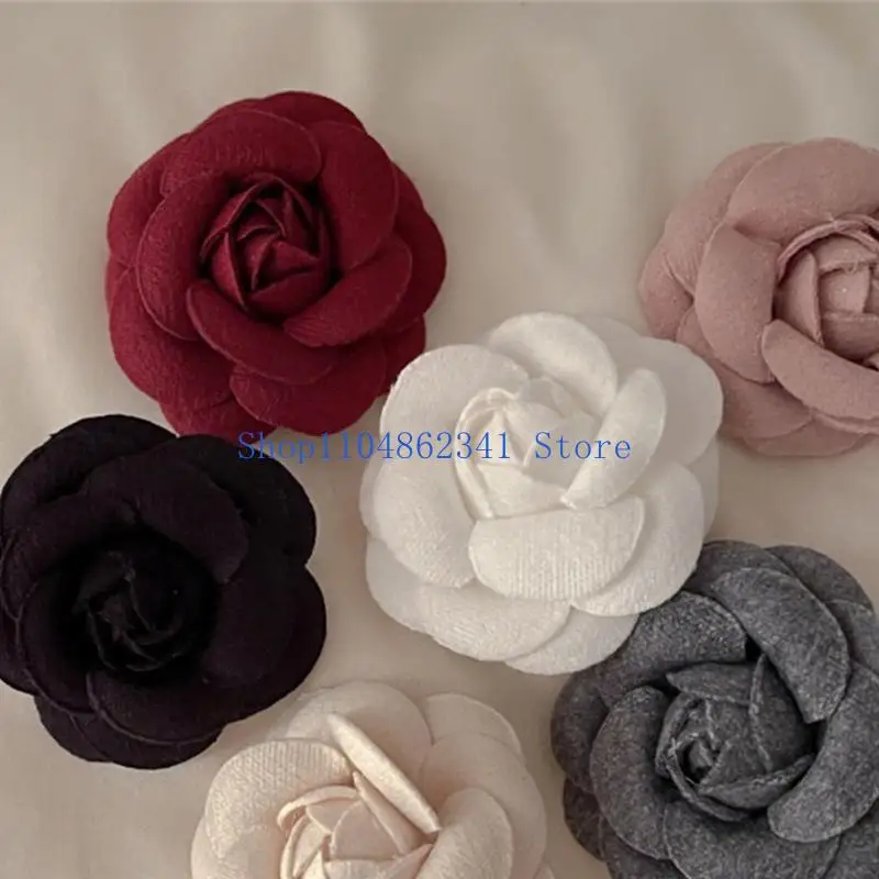 5asd Flower Camellia Brooches Gifts Select Shop Collection Badges for Friend